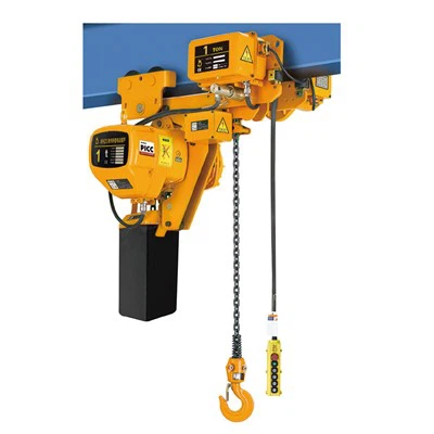 Polipast de cadena de baix espai