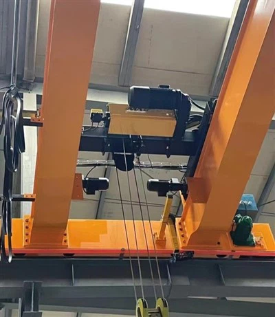 Polipast de corda de filferro Grua de doble biga